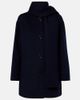 'S Max Mara 'S Max Mara Scarf-detail virgin wool coat - 1
