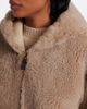 'S Max Mara 'S Max Mara Sole hooded shearling jacket - 4