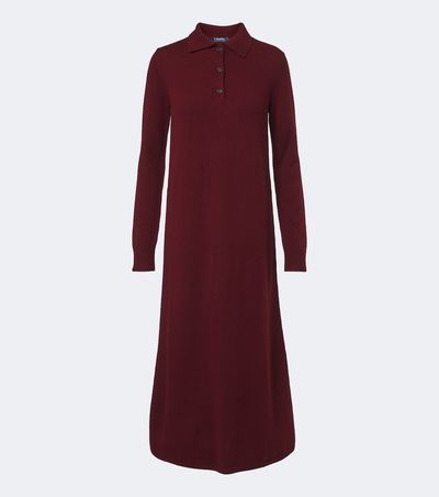 'S Max Mara 'S Max Mara Wool and cashmere polo dress