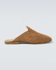 Sabah Sabah Colorblocked suede mules - 1