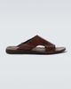 Sabah Sabah Lido leather slides - 1