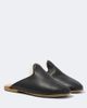 Sabah Sabah Shearling-lined leather mules - 1