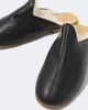 Sabah Sabah Shearling-lined leather mules - 3