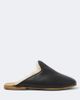 Sabah Sabah Shearling-lined leather mules - 5