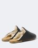 Sabah Sabah Shearling-lined leather mules - 6