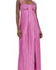 Sabina Musayev Sabina Musayev Olive Maxi Dress Fuchsia Pink - 1