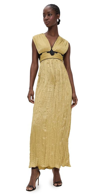 Sabina Musayev Sabina Musayev Torin Dress Antique Gold