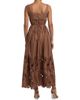Sabina Musáyev Women's Amani Darted Poplin Maxi Dress - 5