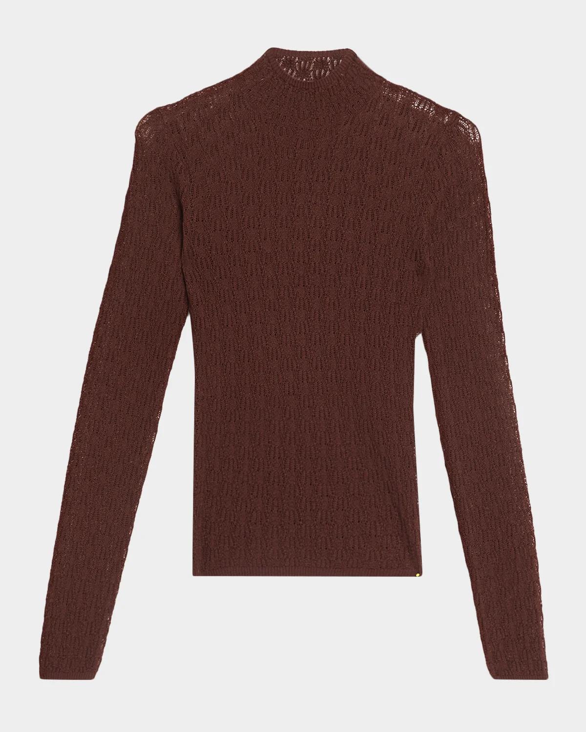 Sablyn Rhea Sheer Merino Wool Sweater