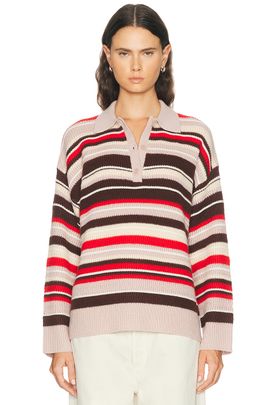 SABLYN SABLYN Billie Relaxed Collared Sweater