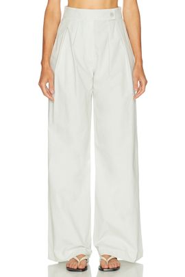 SABLYN SABLYN Brooke C High Rise Double Pleat Pant