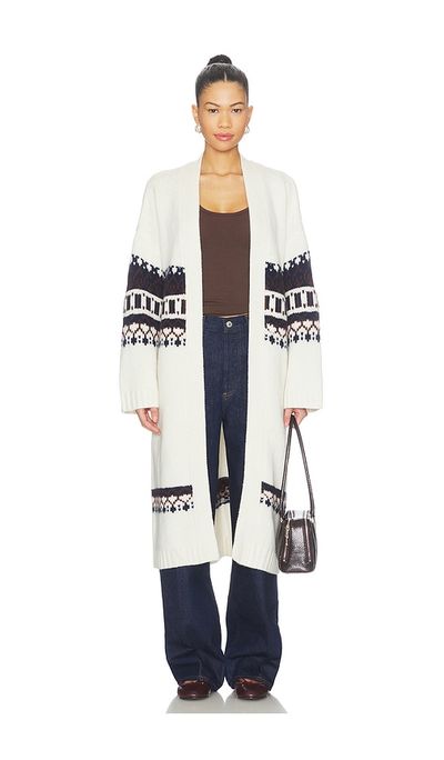 SABLYN SABLYN Cedar Fairisle Duster