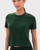 Sablyn Sablyn Charleston Relaxed Cashmere Crew Neck Tee Hunter Green - 3