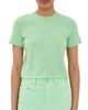 Sablyn Sablyn Charleston Relaxed Cashmere Crew Neck Tee Lime - 1
