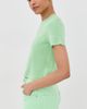 Sablyn Sablyn Charleston Relaxed Cashmere Crew Neck Tee Lime - 4