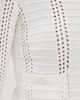 Sablyn Sablyn Charlotte Slim Crewneck Cardigan Gardenia XS - 6