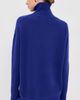 Sablyn Sablyn Filomena Slouchy Cashmere Turtleneck Cobalt Blue - 3