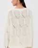 Sablyn Sablyn Gia Slouchy Cashmere Crewneck Sweater Gardenia - 3