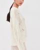 Sablyn Sablyn Gia Slouchy Cashmere Crewneck Sweater Gardenia - 4