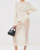 Sablyn Sablyn Gia Slouchy Cashmere Crewneck Sweater Gardenia - 5