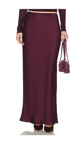 SABLYN SABLYN Grace Bias Cut Maxi Pull On Skirt