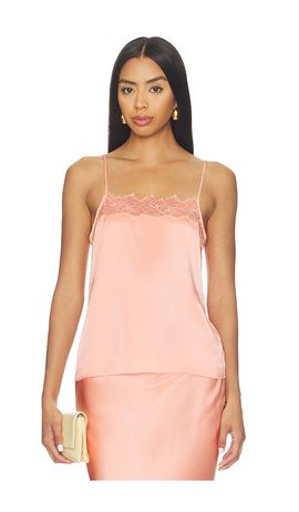 SABLYN SABLYN Haya Lace Trim Square Neck Cami
