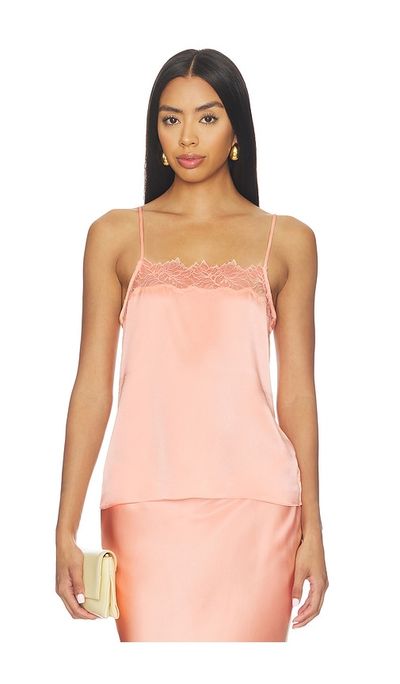 SABLYN SABLYN Haya Lace Trim Square Neck Cami
