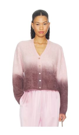 SABLYN SABLYN Jolie Cropped Ombre Crewneck Sweater