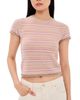 Sablyn Sablyn Jude Cashmere Tee Dune Heather - 1