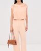 Sablyn Sablyn Kerra Lace Cut Silk Tee Sherbet - 5