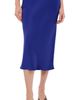 Sablyn Sablyn Miranda B Scallop Trim Bias Cut Skirt Cobalt Blue - 1