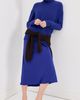 Sablyn Sablyn Miranda B Scallop Trim Bias Cut Skirt Cobalt Blue - 2