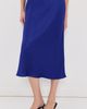 Sablyn Sablyn Miranda B Scallop Trim Bias Cut Skirt Cobalt Blue - 3
