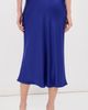 Sablyn Sablyn Miranda B Scallop Trim Bias Cut Skirt Cobalt Blue - 4