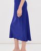 Sablyn Sablyn Miranda B Scallop Trim Bias Cut Skirt Cobalt Blue - 5
