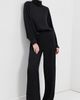 Sablyn Sablyn Nadine Slouchy Turtleneck Silk Blouse Black - 5