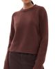 Sablyn Sablyn Noa Shrunken Cashmere Crew Sweater Cinnabar - 1