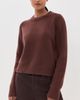Sablyn Sablyn Noa Shrunken Cashmere Crew Sweater Cinnabar - 2