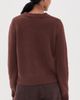 Sablyn Sablyn Noa Shrunken Cashmere Crew Sweater Cinnabar - 3