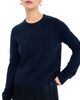 Sablyn Sablyn Noa Shrunken Cashmere Crew Sweater Midnight Navy - 1