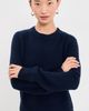 Sablyn Sablyn Noa Shrunken Cashmere Crew Sweater Midnight Navy - 2