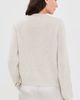 Sablyn Sablyn Noa Shrunken Crew Cashmere Sweater Blizzard - 3