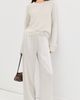 Sablyn Sablyn Noa Shrunken Crew Cashmere Sweater Blizzard - 5