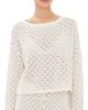 Sablyn Sablyn Rosie Cropped Pullover Gardenia - 1