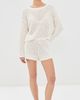 Sablyn Sablyn Rosie Cropped Pullover Gardenia - 5
