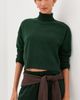 Sablyn Sablyn Sable Turtleneck Cashmere Sweater Hunter Green - 2