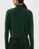 Sablyn Sablyn Sable Turtleneck Cashmere Sweater Hunter Green - 3