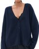 Sablyn Sablyn Samson Relaxed Saddle Raglan Cardigan Midnight Navy - 1