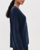 Sablyn Sablyn Samson Relaxed Saddle Raglan Cardigan Midnight Navy - 4