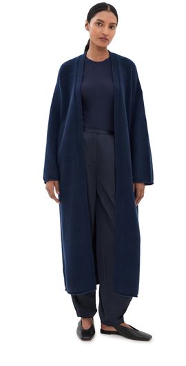 Sablyn Sablyn Toma Slouchy Duster Cashmere Cardigan Midnight Navy